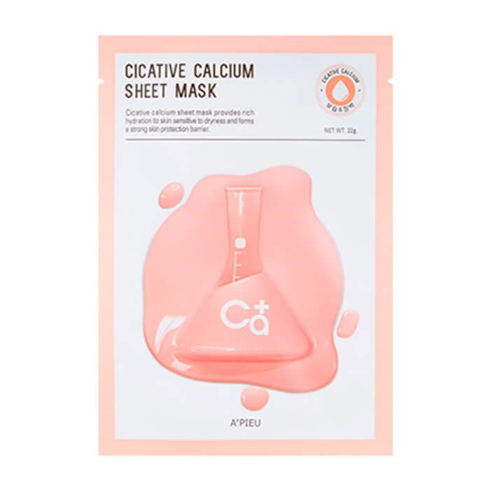 Увлажняющая тканевая маска с кальцием A'Pieu Cicative Calcium Sheet Mask