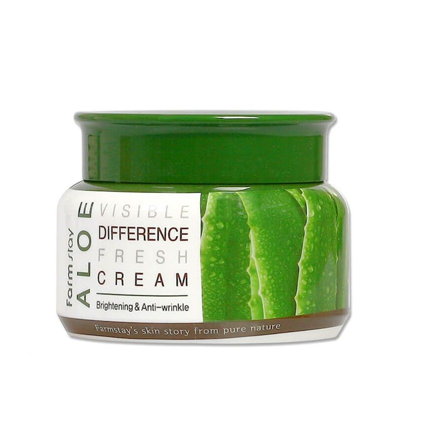 Освежающий крем с алое FarmStay Visible Difference Fresh Cream Aloe