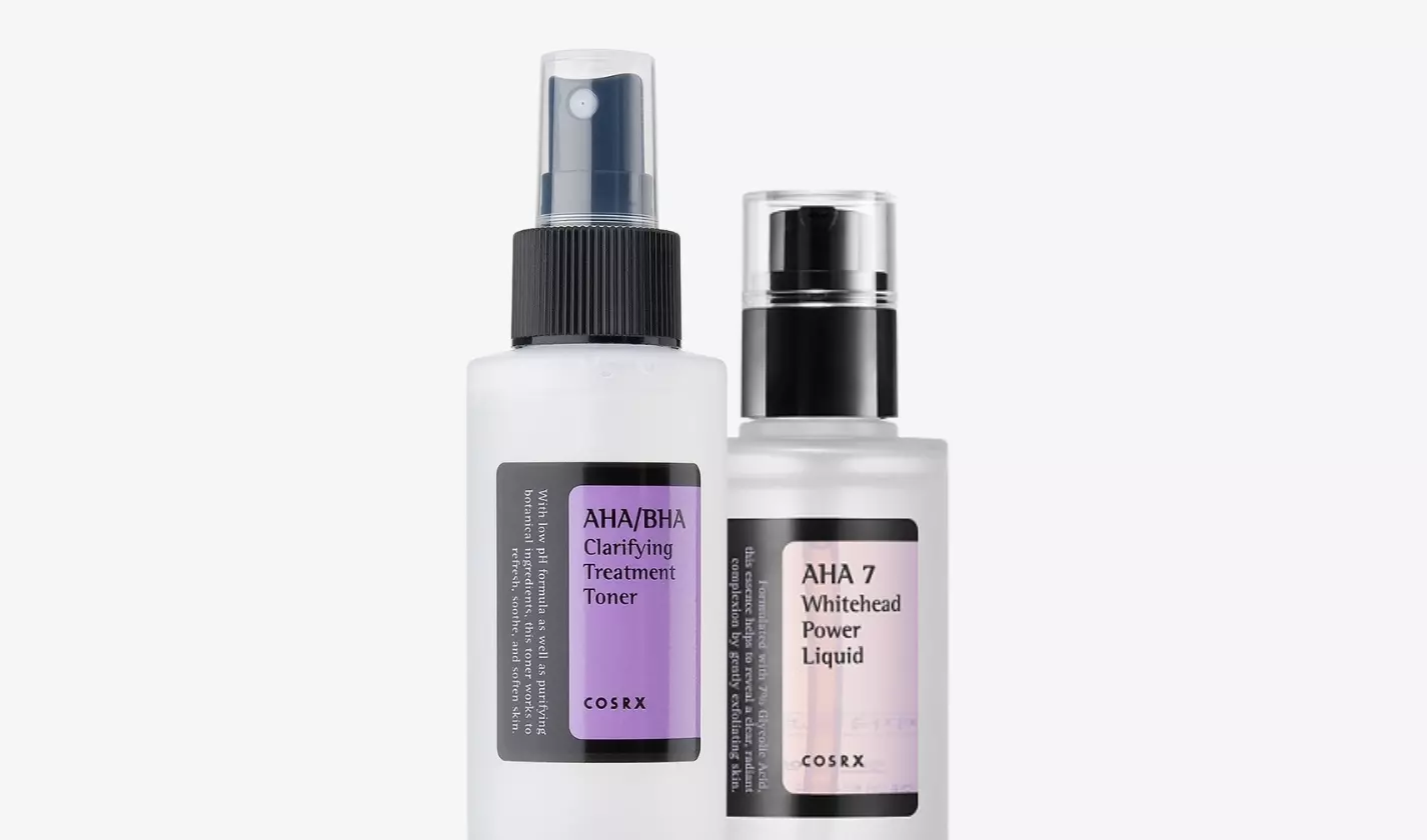 COSRX AHA/BHA - избавит от чёрных точек и уменьшает пост акне