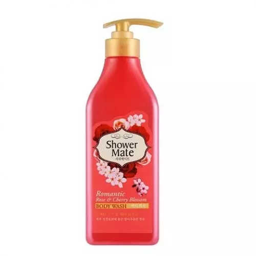 Гель для душа роза и вишневый цвет Kerasys Shower Mate Rose&Cherry Blossom